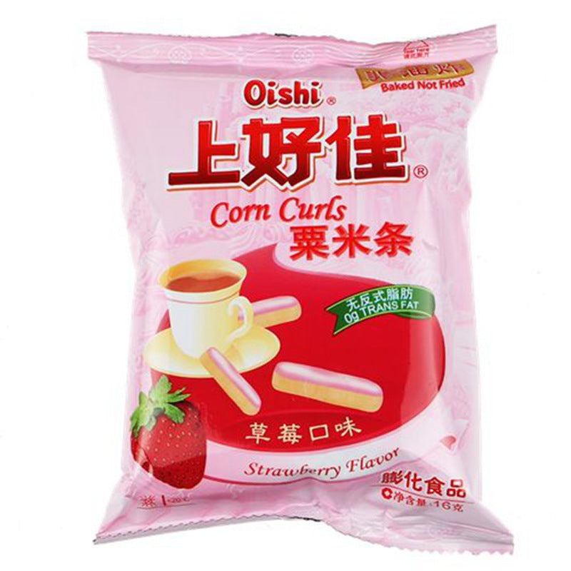 上好佳 栗米条 草莓味 Snack gusto Fragola
