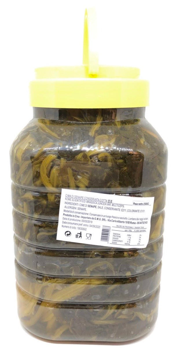 小桶雪菜 • Verdura senape