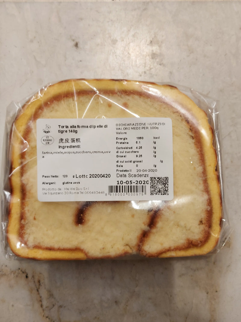 ✽ 虎皮蛋糕 • Torta