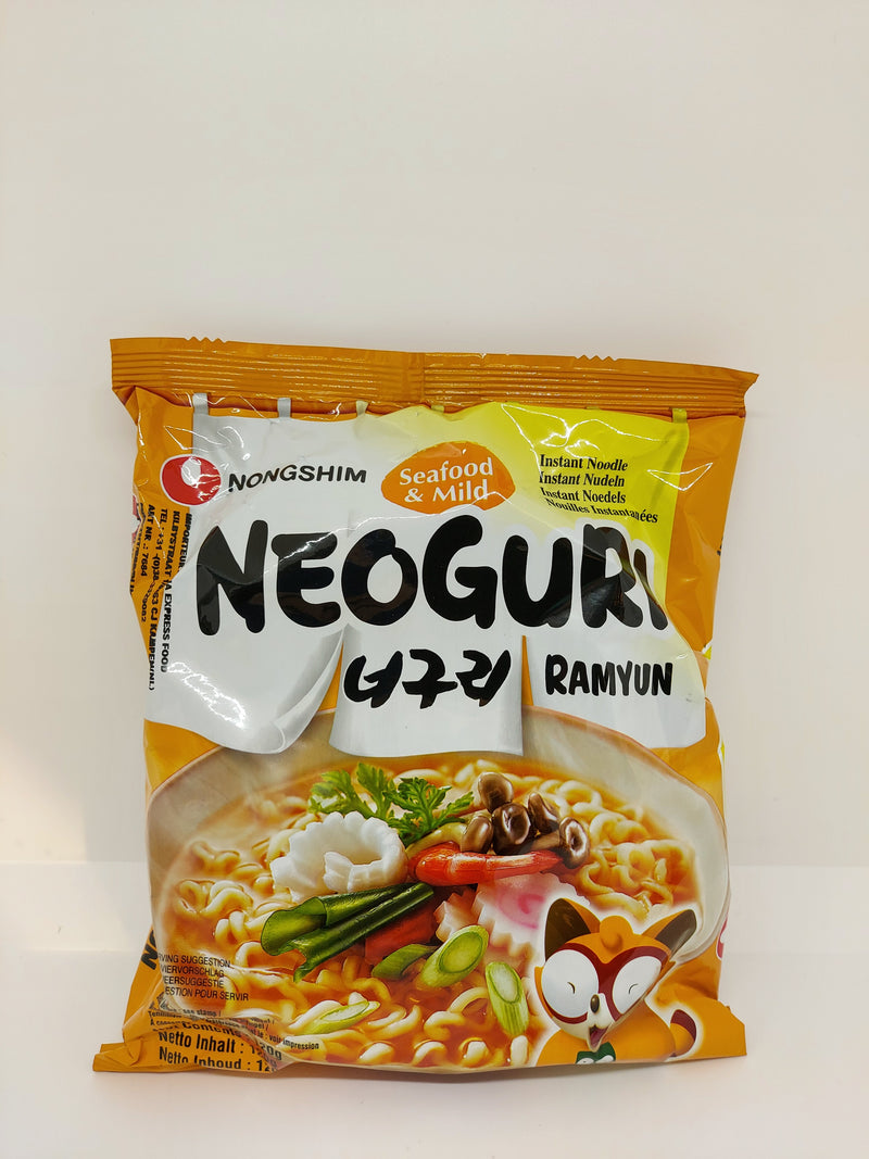 海鲜拉面 微辣  袋装 • Neoguri Seafood piccante midio Ramyun