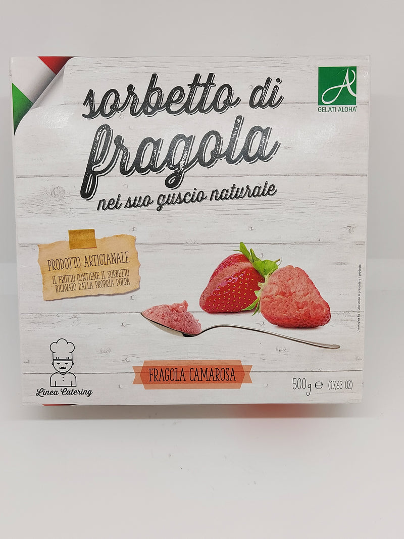 ❄ 草莓冰淇淋 • Gelato Fragola Sorbet