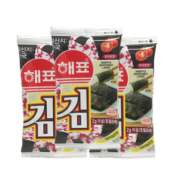 韩国海牌即食海苔 • Alghe condite