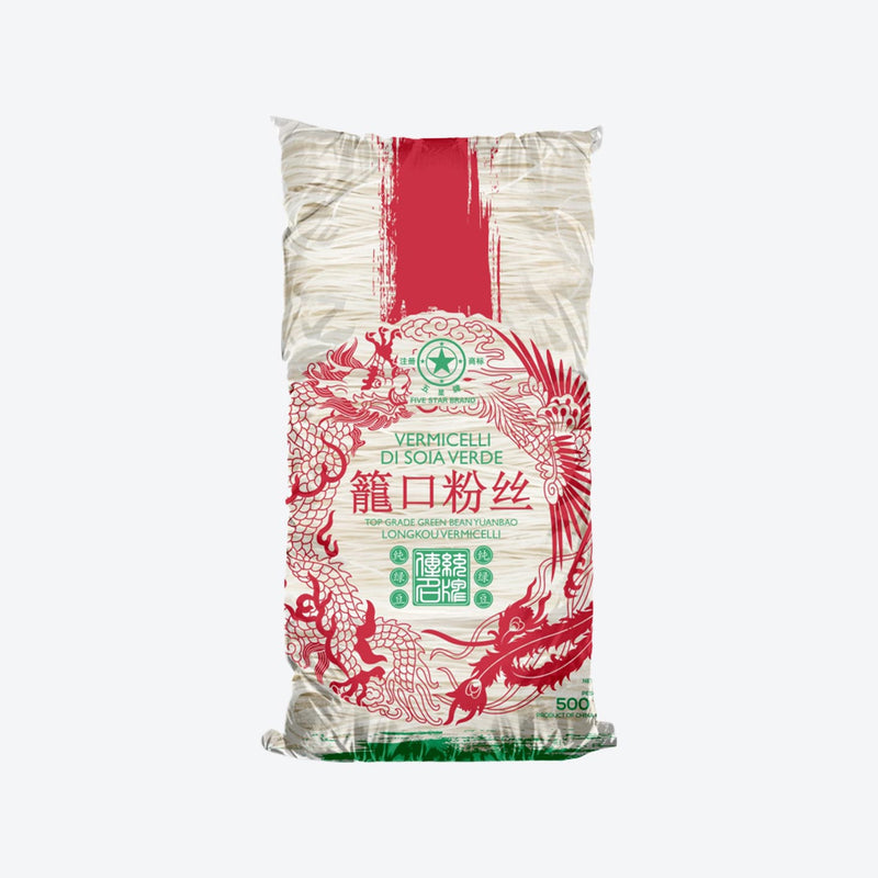 纯绿豆粉丝 • Vermicelli di Soia Verde