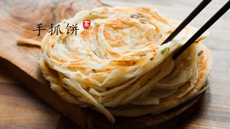 ❄︎ 安井 手抓饼 900g Crepes 原味，葱香味