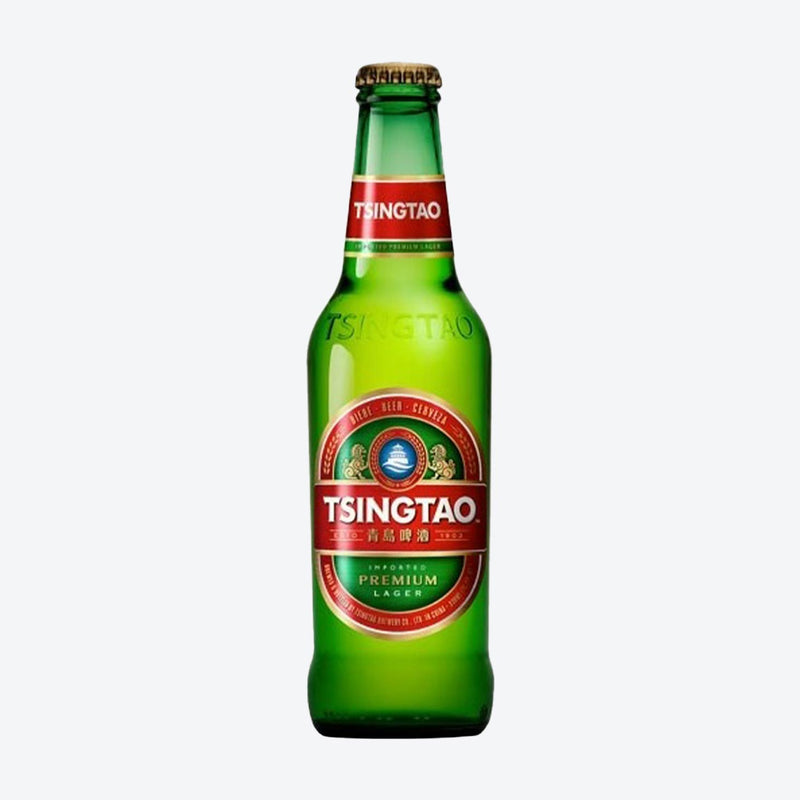 青岛啤酒经典 • Birra Tsingtao Premium Lager [330ml 瓶]